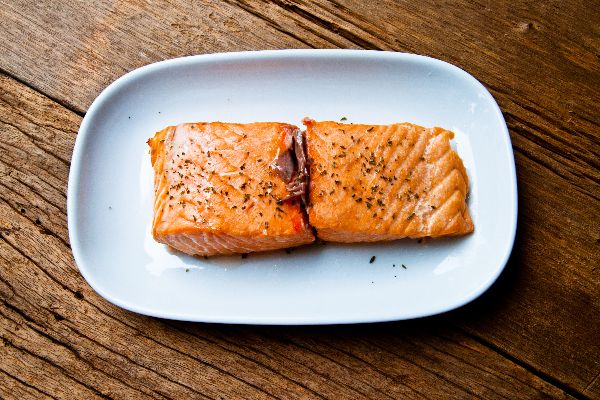 Blushing Baked Salmon Recipe | Spicy Organic