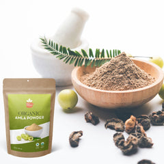 Organic Amla Fruit Powder - Immune Booster, Digestion Support, and Radiant Skin and Hair