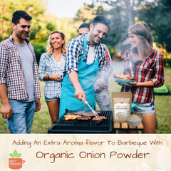 Organic, Premium Quality Onion Powder - 100% Pure and Natural, Non-GMO - Perfect for Cooking and Seasoning