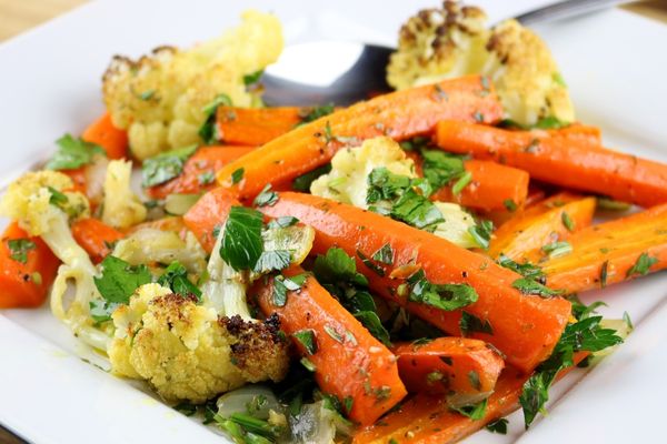 Garlic Roasted Vegetables Recipe | Spicy Organic