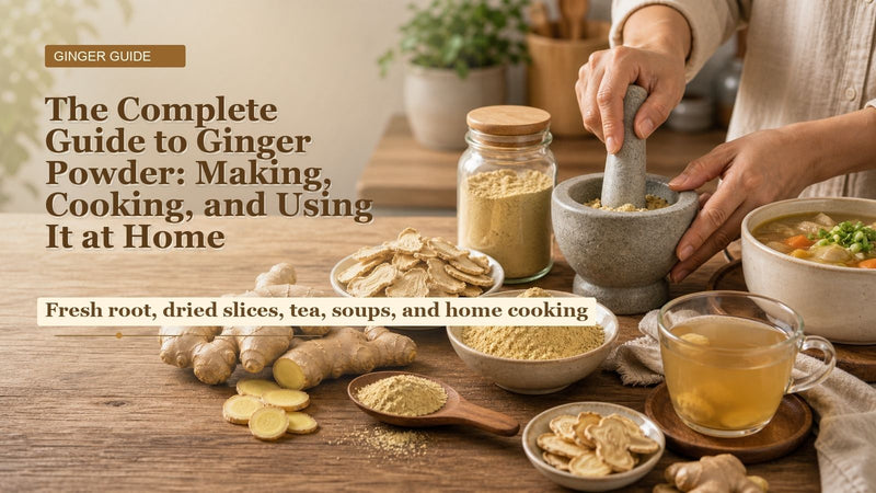 Ginger Powder Making The Complete Guide to Ginger Powder | Spicy Organic