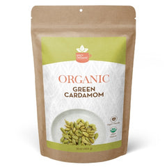Organic Jumbo Green Cardamom Pods - Premium Quality Whole Spices for Cooking and Baking