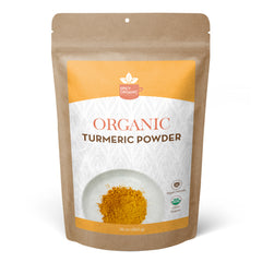 SPICY ORGANIC Turmeric Root Powder - 100% USDA Certified Organic - Non-GMO Turmeric Curcumin Powder.