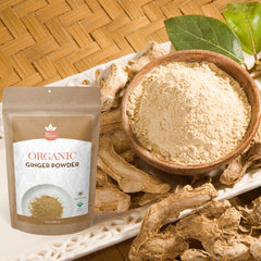 Organic Ground Ginger: Add a Zing of Flavor to Your Cooking with 100% Natural and Non-GMO Ginger Powder