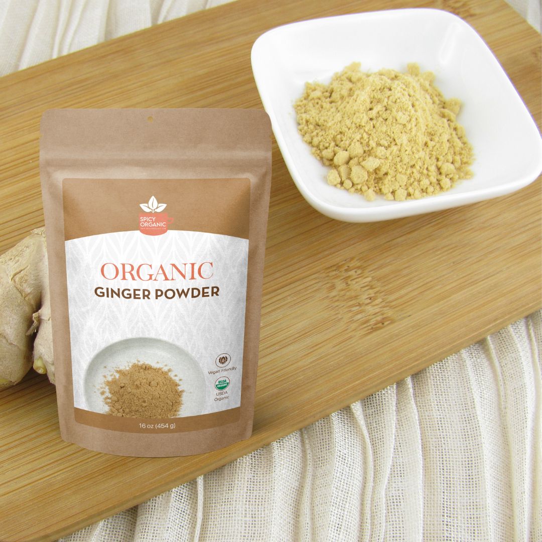 Organic Raw Ginger Powder | Spicy Organic