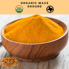 Organic Mace Powder: A Premium Quality, Flavorful Addition to Your Cooking- Best Use For Cakes & Puddings.